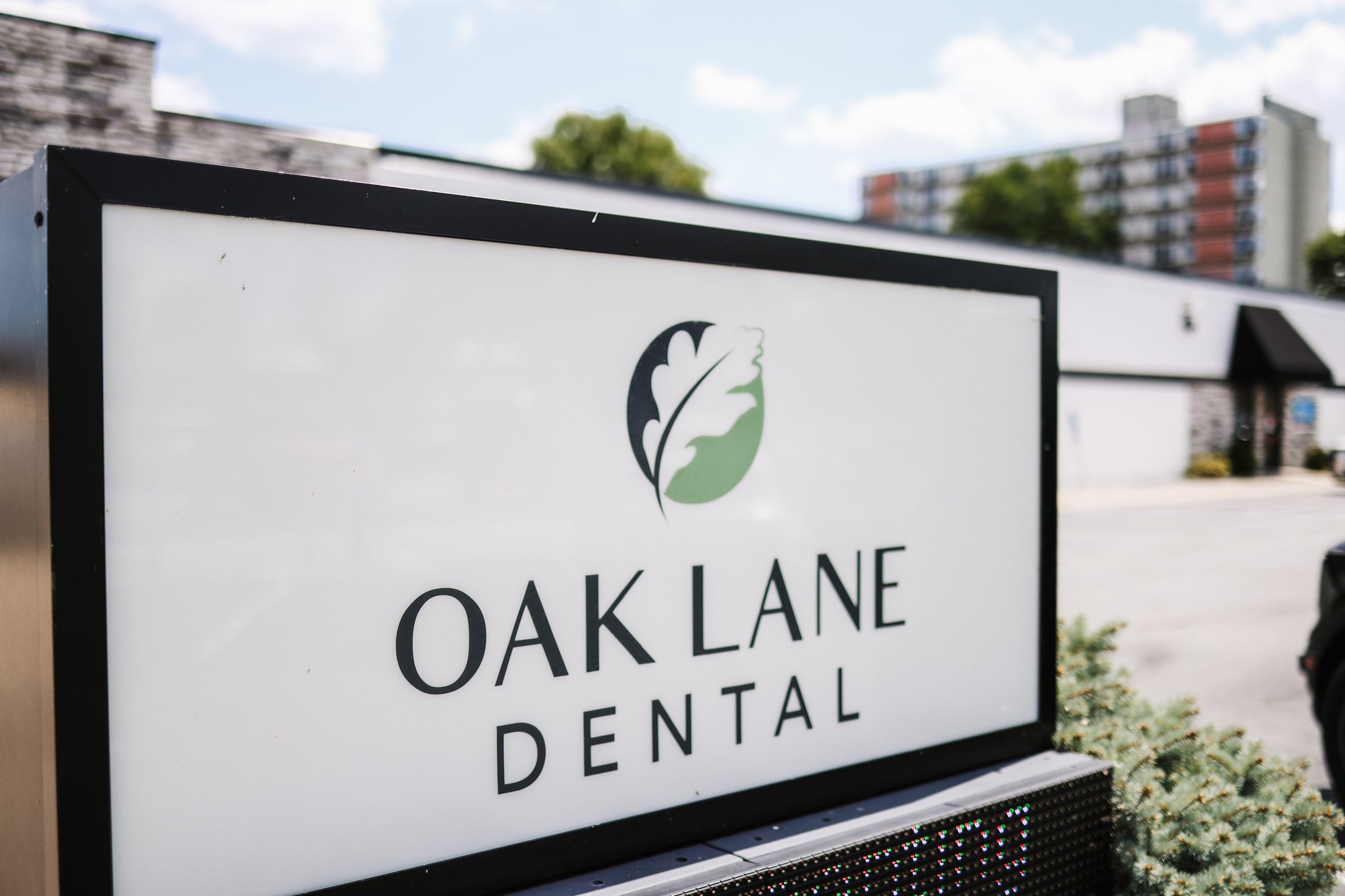 An affiliated practice keeps its own signage and its own name